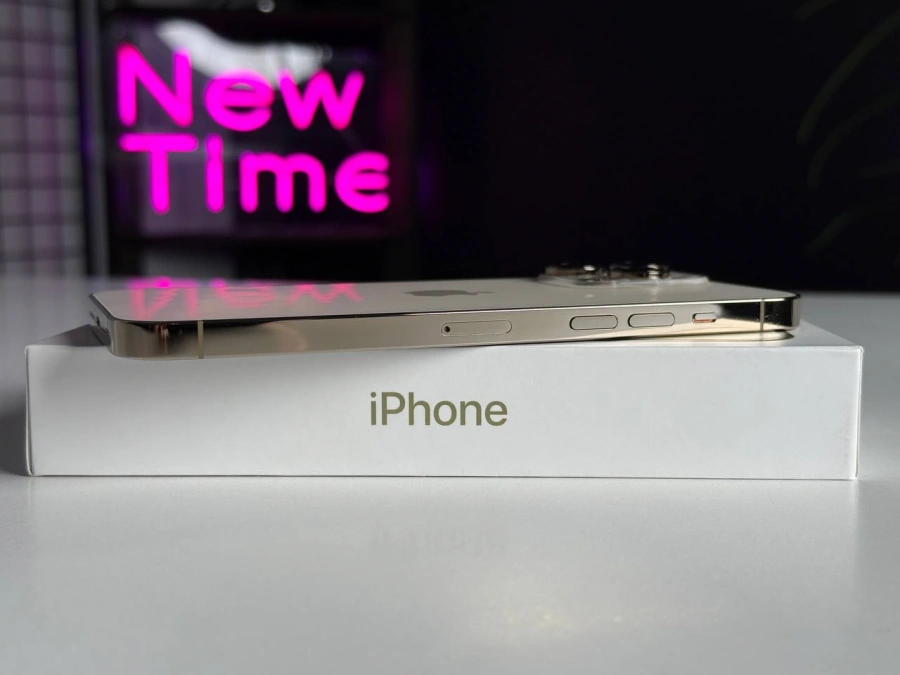 ВЖИВАНИЙ Apple iPhone 14 Pro Max 128GB Gold (MQ9R3) | Стан: гарний (мілкі подряпини) | Акумулятор: 88% | Гарантія: 1 місяць | Комплект: повний