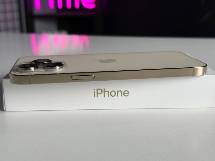ВЖИВАНИЙ Apple iPhone 14 Pro Max 128GB Gold (MQ9R3) | Стан: гарний (мілкі подряпини) | Акумулятор: 88% | Гарантія: 1 місяць | Комплект: повний