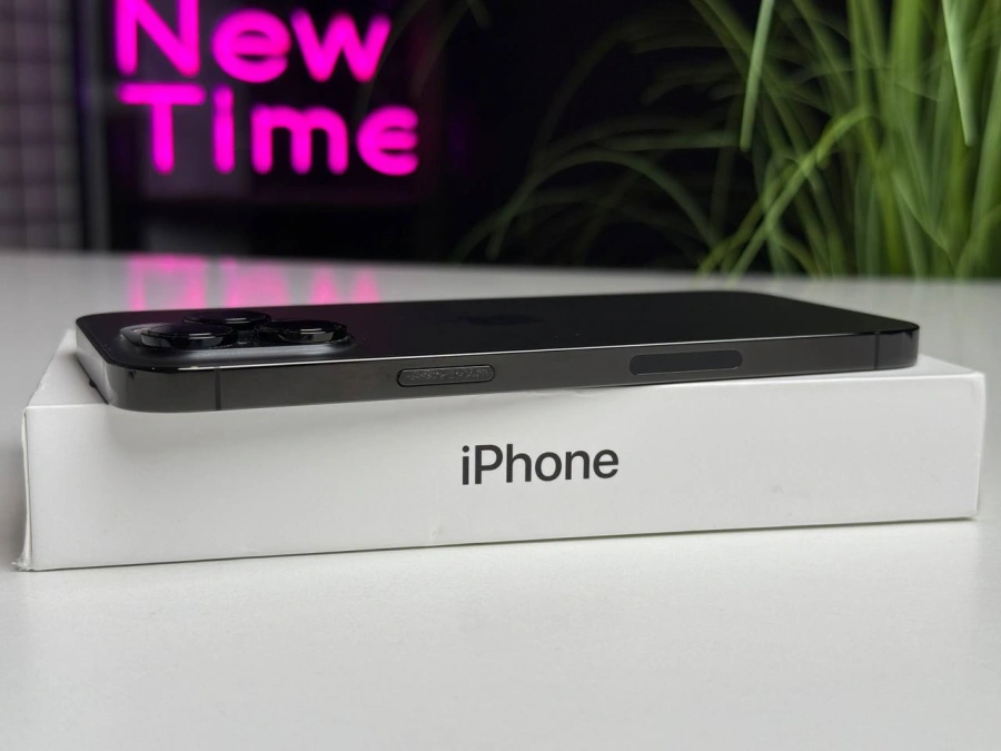 ВЖИВАНИЙ Apple iPhone 14 Pro Max 128GB Space Black eSim (MQ8N3) - Стан: гарний | Акумулятор: 88% | Комплектація: повний | Гарантія: 1 міс.