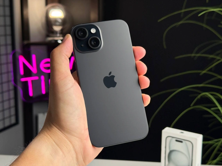 ВЖИВАНИЙ Apple iPhone 15 128GB Black (MTP03) - Стан: гарний | Акумулятор: 87% | Комплектація: повний | Гарантія: 1 міс.