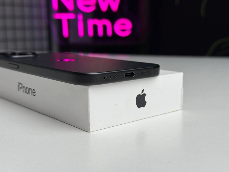 ВЖИВАНИЙ Apple iPhone 15 128GB Black (MTP03) - Стан: гарний | Акумулятор: 87% | Комплектація: повний | Гарантія: 1 міс.