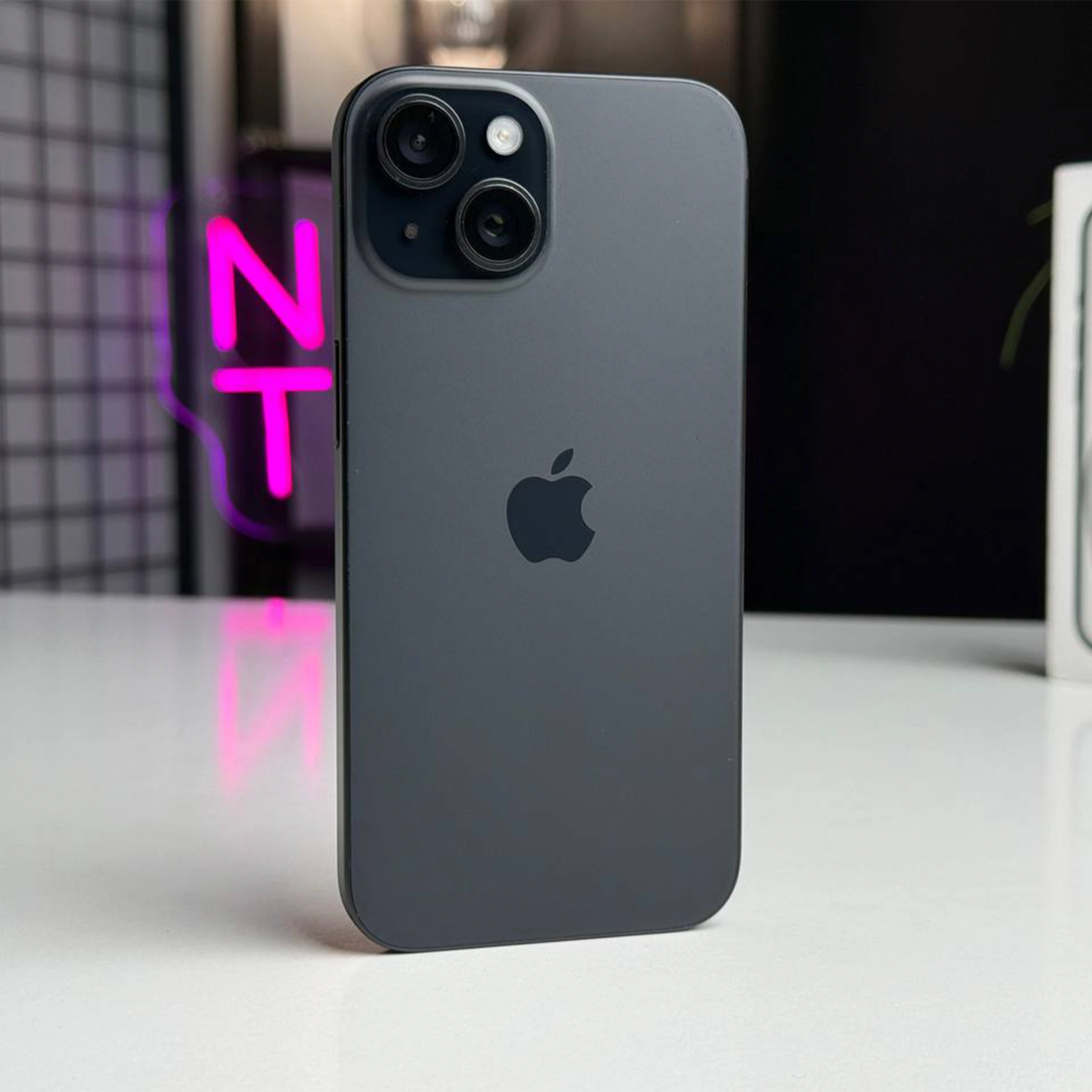 ВЖИВАНИЙ Apple iPhone 15 128GB Black (MTP03) - Стан: гарний | Акумулятор: 87% | Комплектація: повний | Гарантія: 1 міс.