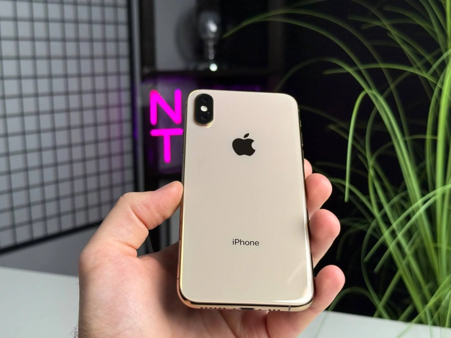 Б/У Apple iPhone XS 256GB Gold (MT9K2) - Состояние: идеальный | Аккумулятор: 100% | Комплектация: кабель | Гарантія: 1 мес.