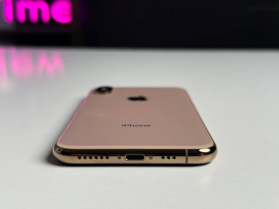 Б/У Apple iPhone XS 256GB Gold (MT9K2) - Состояние: идеальный | Аккумулятор: 100% | Комплектация: кабель | Гарантія: 1 мес.