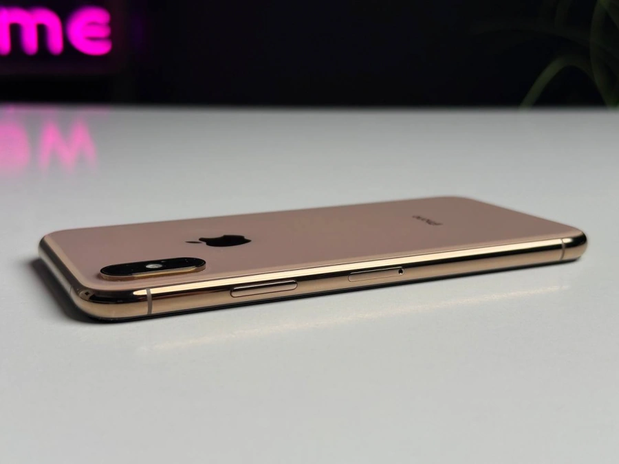 Б/У Apple iPhone XS 256GB Gold (MT9K2) - Состояние: идеальный | Аккумулятор: 100% | Комплектация: кабель | Гарантія: 1 мес.