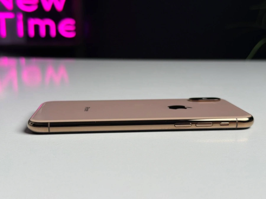 Б/У Apple iPhone XS 256GB Gold (MT9K2) - Состояние: идеальный | Аккумулятор: 100% | Комплектация: кабель | Гарантія: 1 мес.