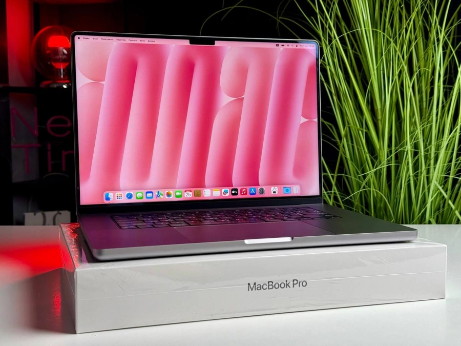 ВЖИВАНИЙ MacBook Pro 16" Space Gray (MK193) 2021 | Apple M1 Pro | 10‑ядерний процесор | 16-ядерний графічний процесор | 1 ТБ SSD | 16 ГБ об'єднаної пам'яті | Гарний | Стан: гарний | Акумулятор: 90% | Гарантія: 1 місяць | Комплект: повний