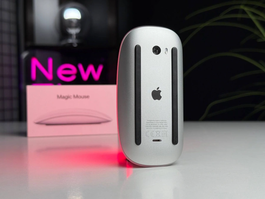 ВЖИВАНИЙ Миша Apple Magic Mouse [Lightning] - White Multi-Touch Surface (MK2E3) - Стан: гарний | Акумулятор: 100% | Комплектація: повний | Гарантія: 3 міс.