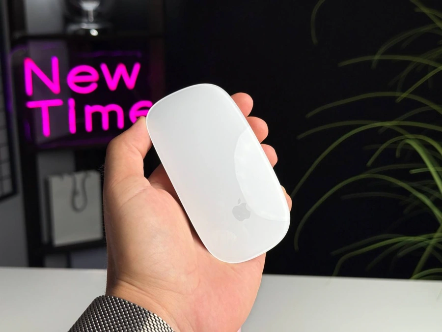 ВЖИВАНИЙ Миша Apple Magic Mouse [Lightning] - White Multi-Touch Surface (MK2E3) - Стан: гарний | Акумулятор: 100% | Комплектація: повний | Гарантія: 3 міс.