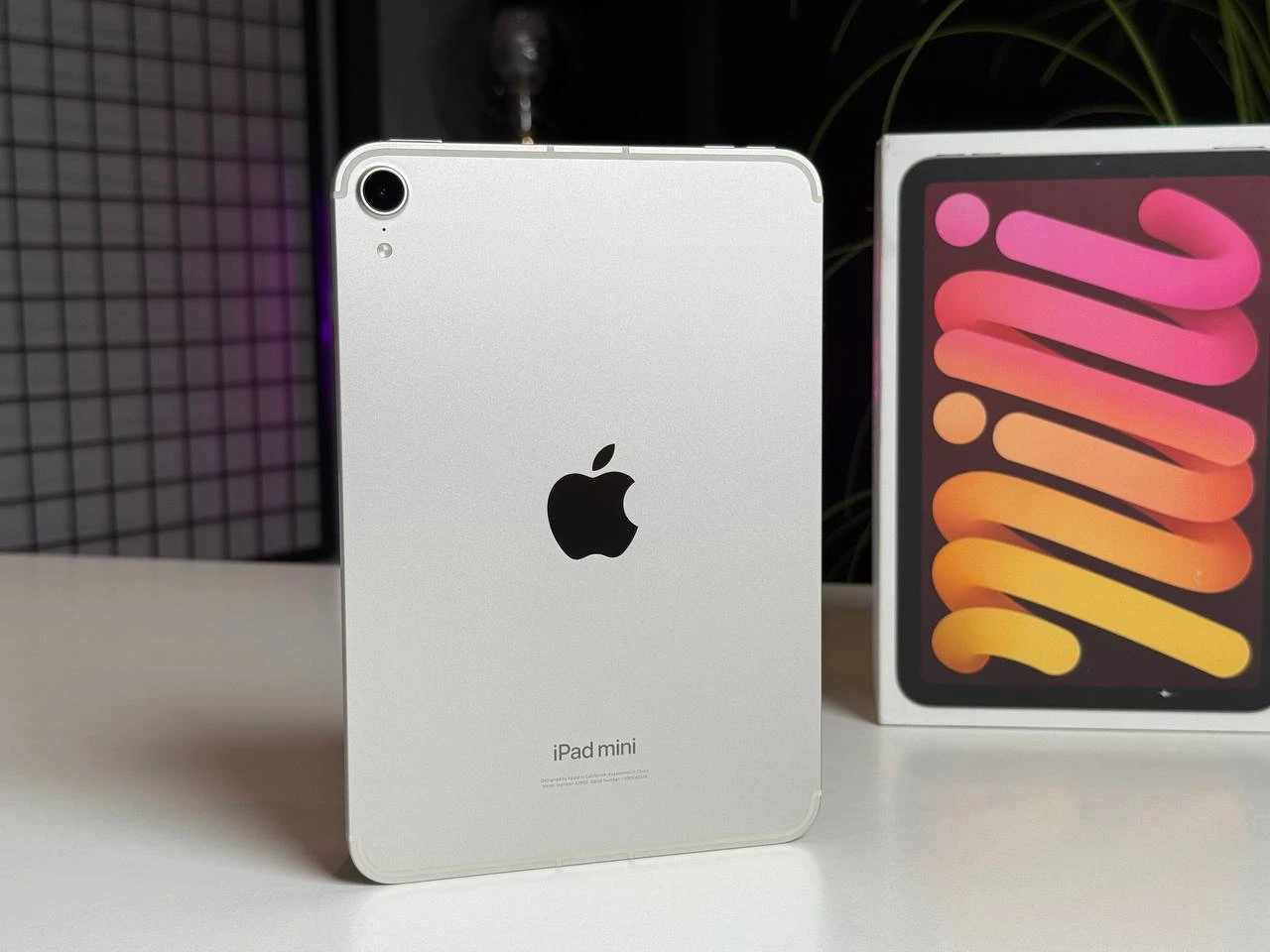 Б/У Планшет Apple iPad mini 7 Wi-Fi + Cellular 128GB Starlight (MXPQ3) - Состояние: идеальный | Аккумулятор: 100% | Комплектация: полный | Гарантія: 1 мес.