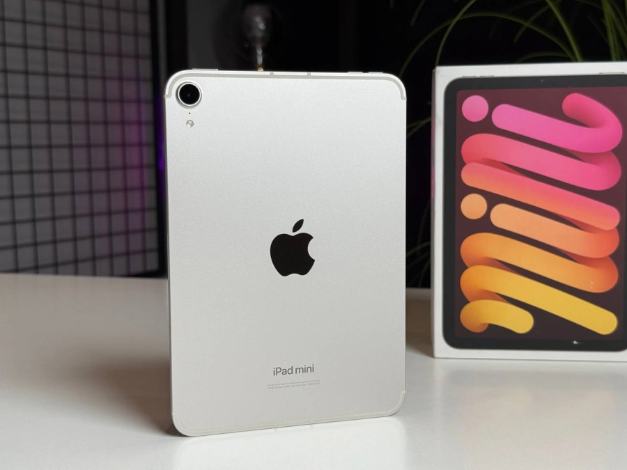 ВІТРИННИЙ Планшет Apple iPad mini 7 Wi-Fi + Cellular 128GB Starlight (MXPQ3) | Стан: ідеальний | Акумулятор: 100% (44 цикли) | Гарантія: 1 місяць | Комплект: повний