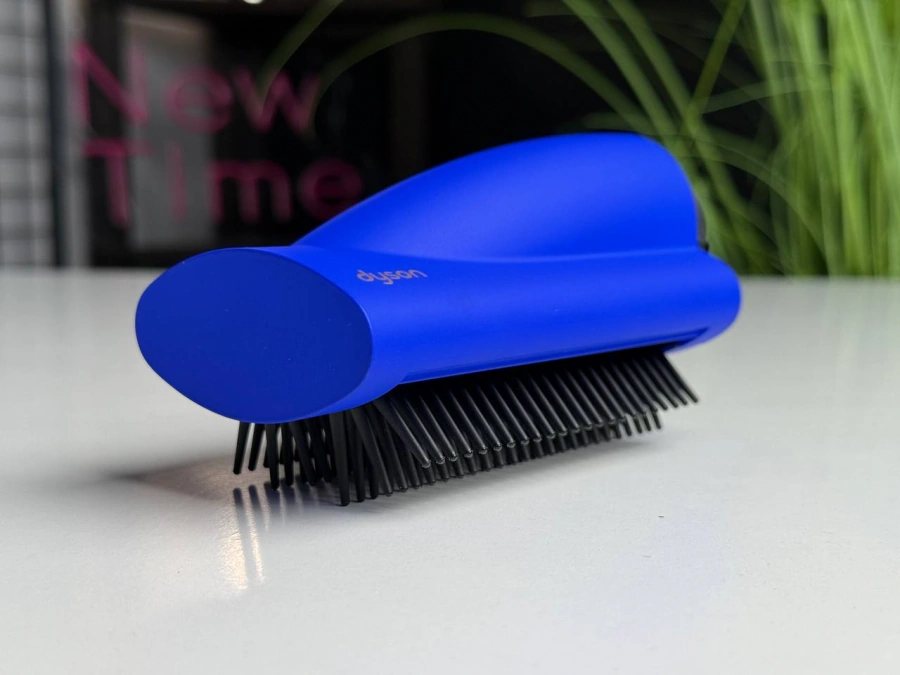 Жесткая разглаживающая щетка Dyson Airwrap Blue/Pink
