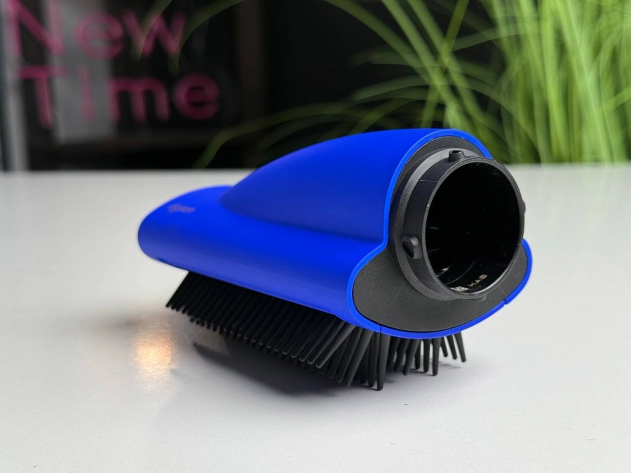 Жесткая разглаживающая щетка Dyson Airwrap Blue/Pink
