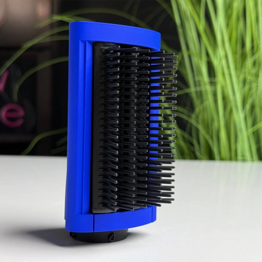 Жесткая разглаживающая щетка Dyson Airwrap Blue/Pink