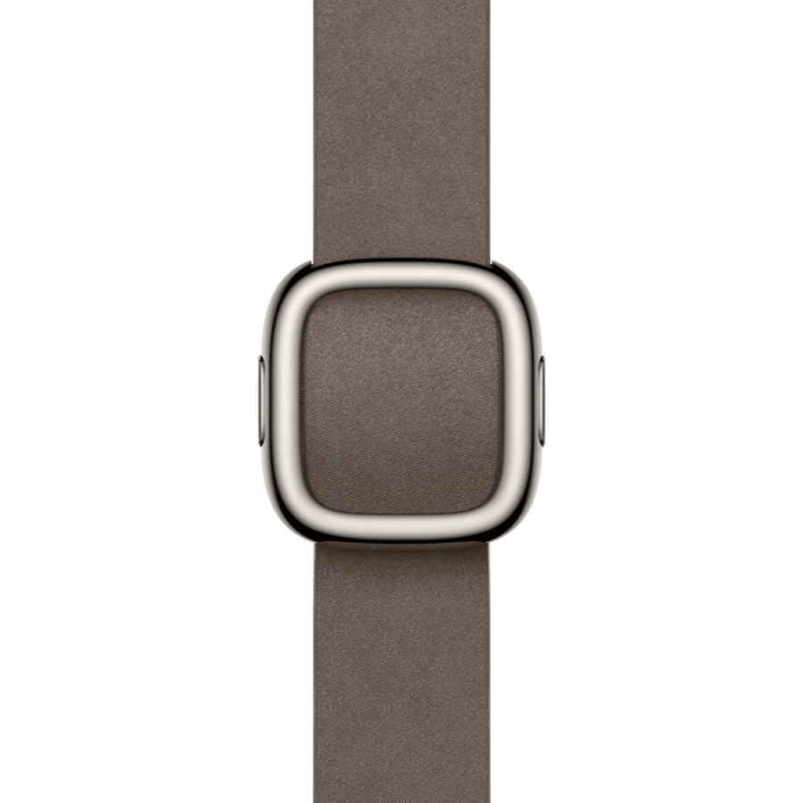 Apple Watch Series 10 GPS + Cellular 42mm Natural Titanium Case with Dark Taupe Modern Buckle - Small (MX0J3+MXW33)