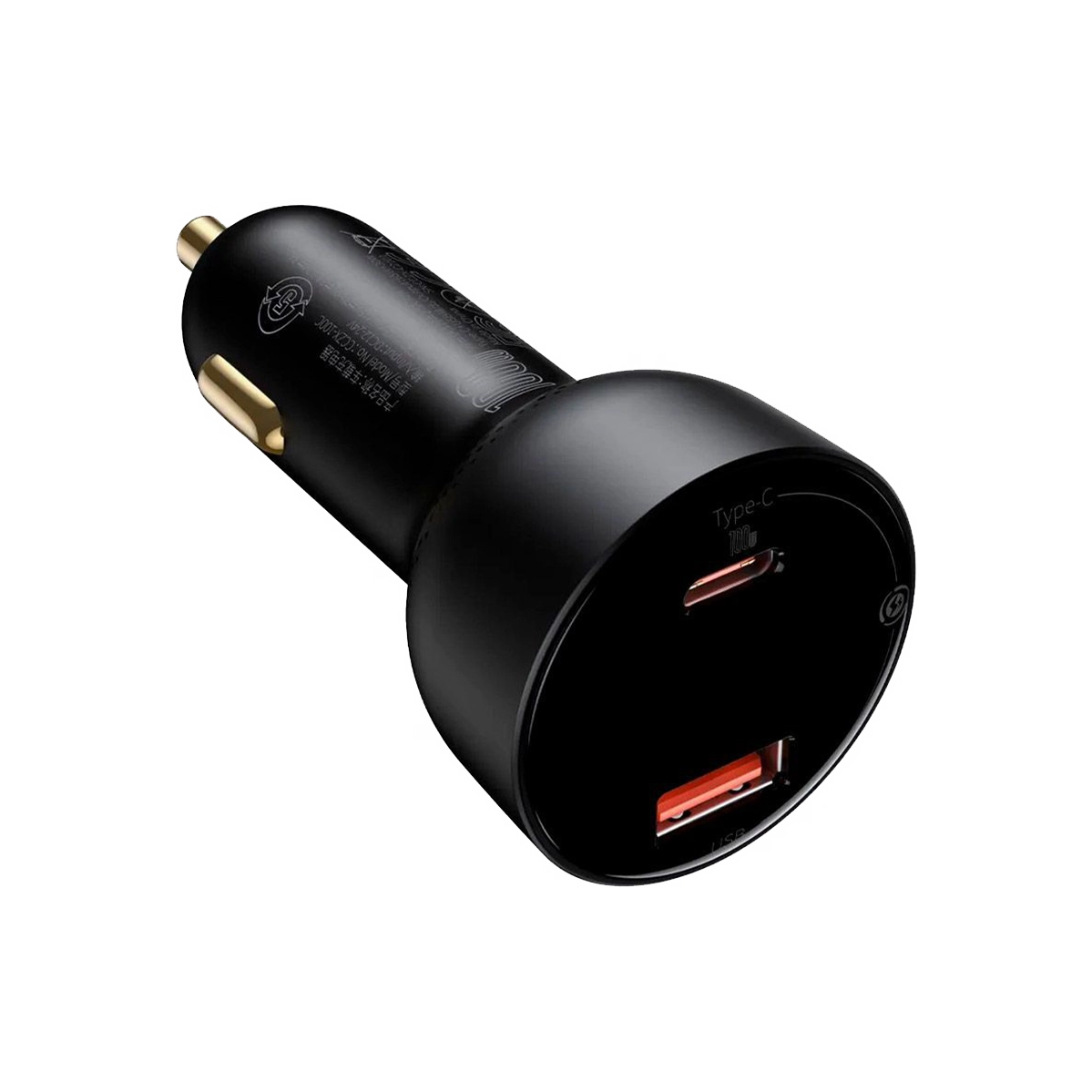 Автомобільний зарядний пристрій Baseus Superme Digital Display PPS Dual Quick Charger Car Charger 100W Black (CCZX-01)