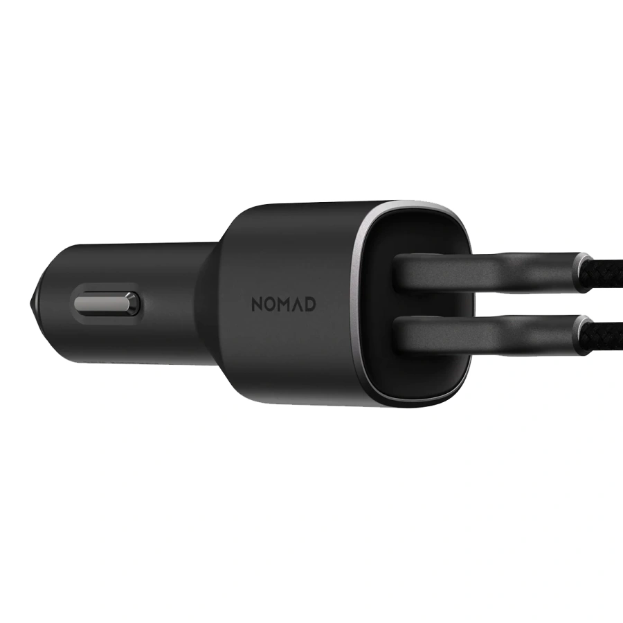 Автомобильное зарядное устройство Nomad Dual Port USB-C 70W Car Charger - Black (NM01895985)