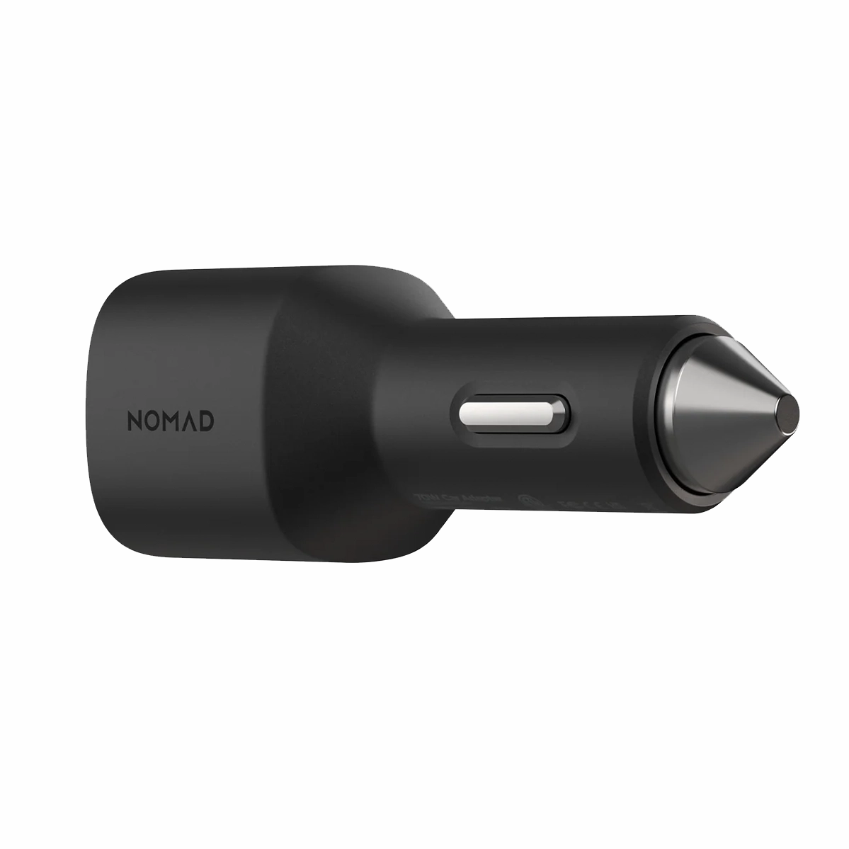 Автомобільний зарядний пристрій Nomad Dual Port USB-C 70W Car Charger - Black (NM01895985)