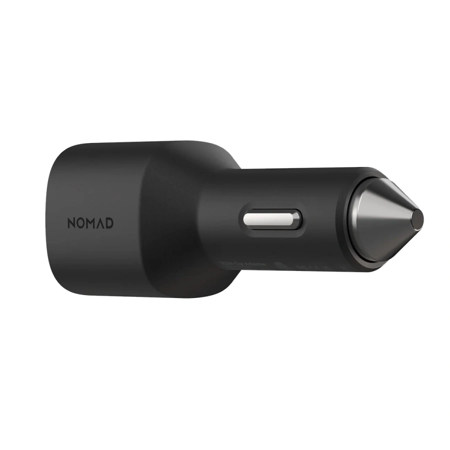 Автомобильное зарядное устройство Nomad Dual Port USB-C 70W Car Charger - Black (NM01895985)