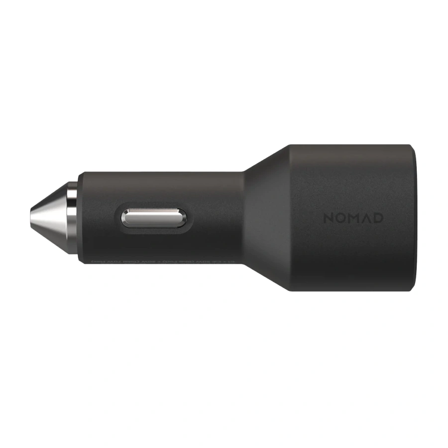 Автомобильное зарядное устройство Nomad Dual Port USB-C 70W Car Charger - Black (NM01895985)