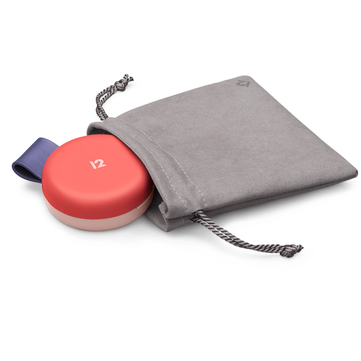 Беспроводное зарядное устройство Twelve South ButterFly SE 2-in-1 USB-C Qi2 Travel Charger - Coral (HS6D2)