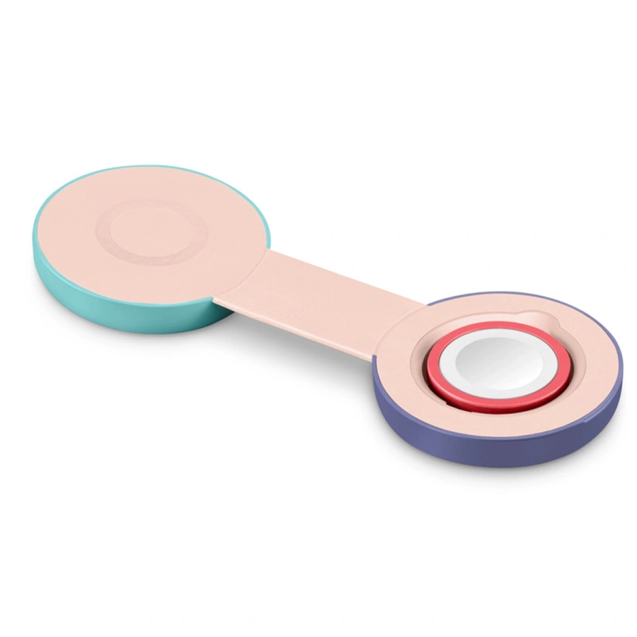 Бездротовий зарядний пристрій Twelve South ButterFly SE 2-in-1 USB-C Qi2 Travel Charger - Teal (TS-2531, HS5W2)