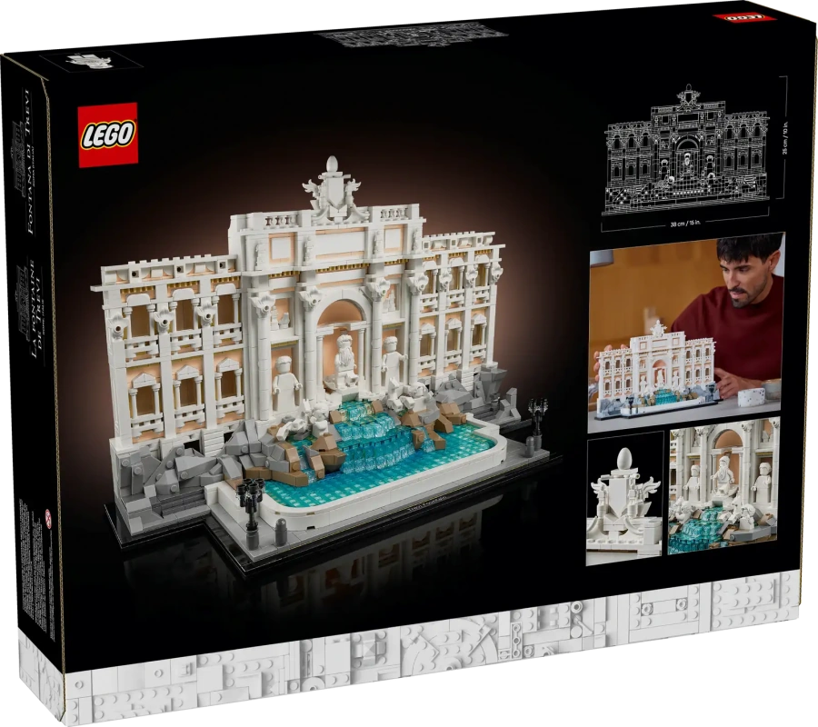 Блоковий конструктор LEGO Architecture Фонтан Треві (21062)
