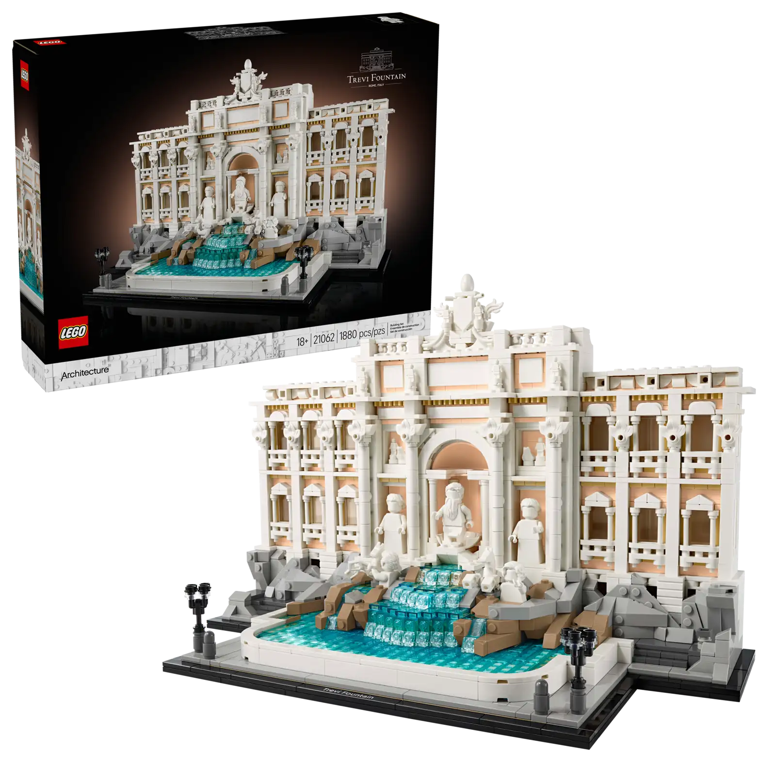 Блоковий конструктор LEGO Architecture Фонтан Треві (21062)