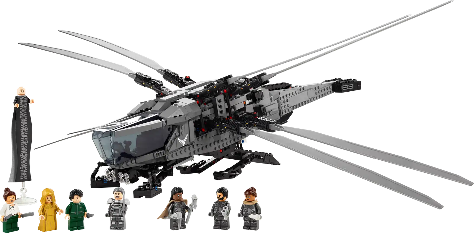 Блоковий конструктор LEGO Icons Дюна: Королівський орнітоптер Атрідів (10327)