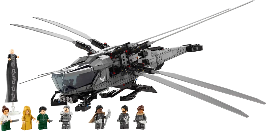 Блоковий конструктор LEGO Icons Дюна: Королівський орнітоптер Атрідів (10327)