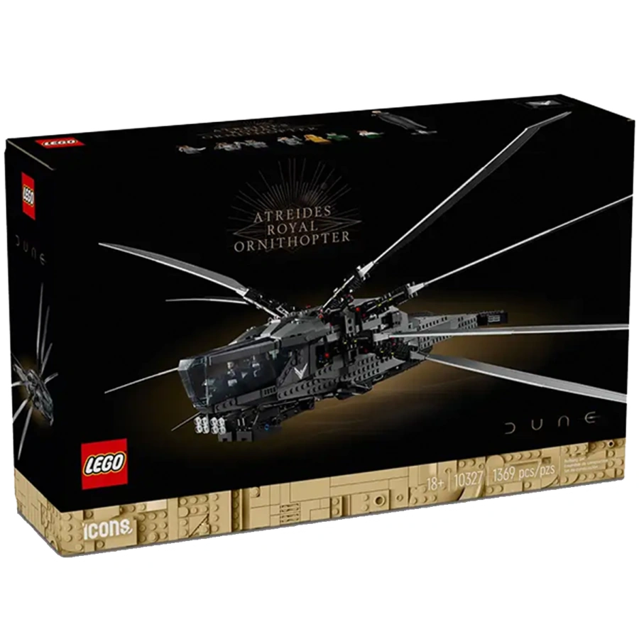 Блоковий конструктор LEGO Icons Дюна: Королівський орнітоптер Атрідів (10327)