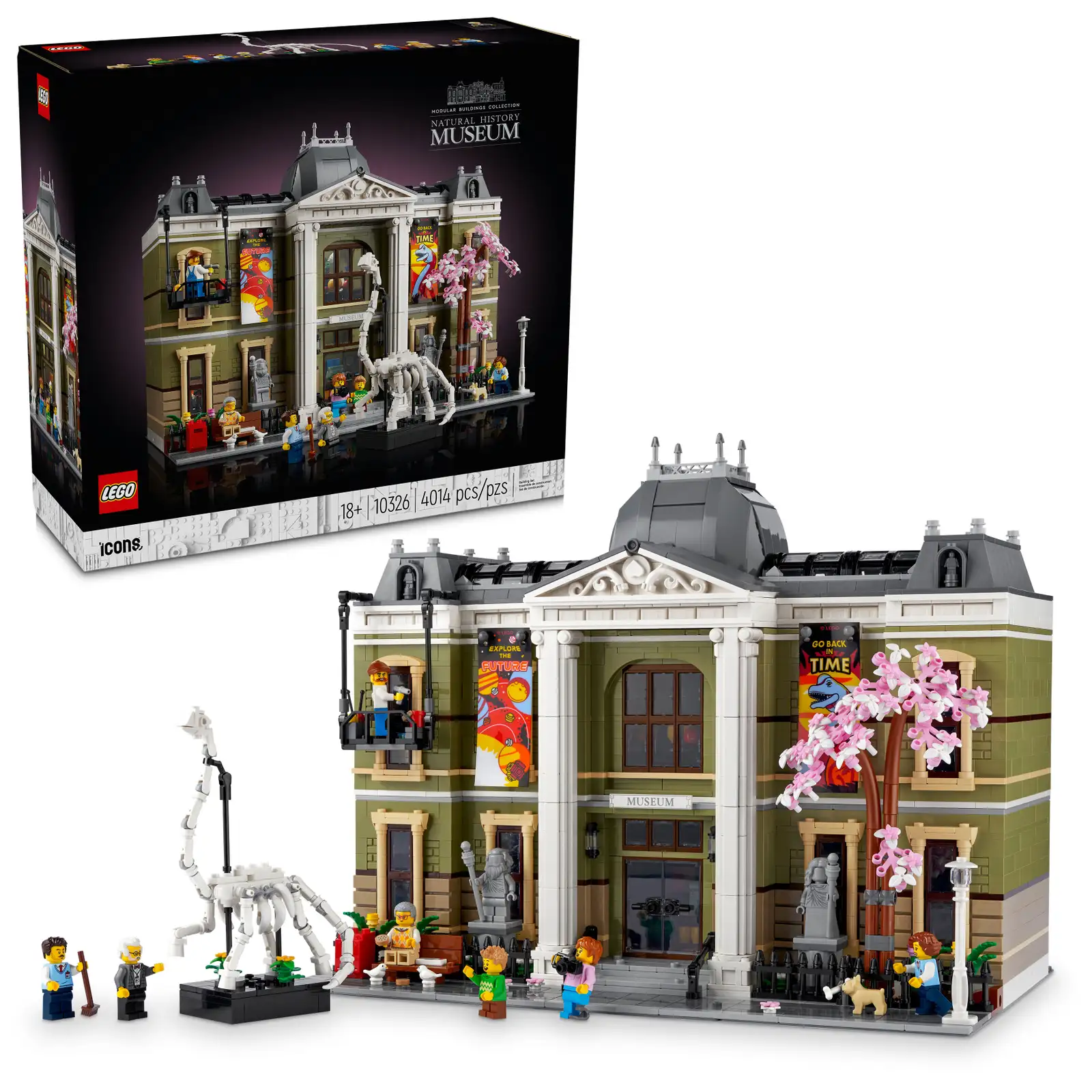 Блоковий конструктор LEGO Icons Музей природної історії (10326)