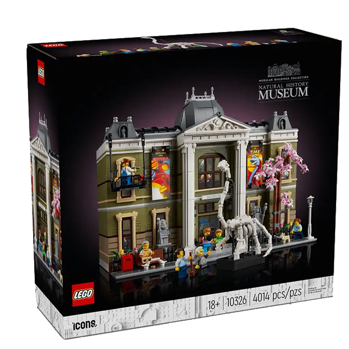 Блоковий конструктор LEGO Icons Музей природної історії (10326)