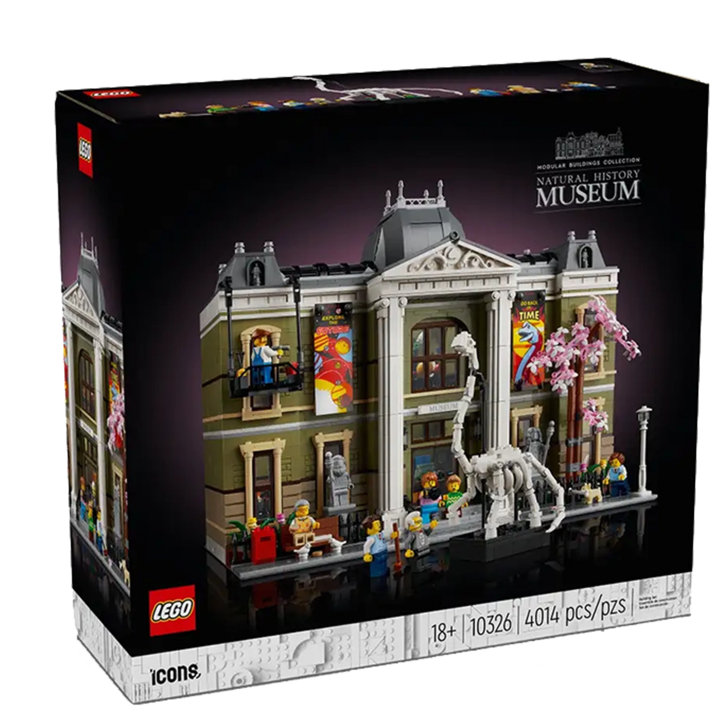 Блоковий конструктор LEGO Icons Музей природної історії (10326)
