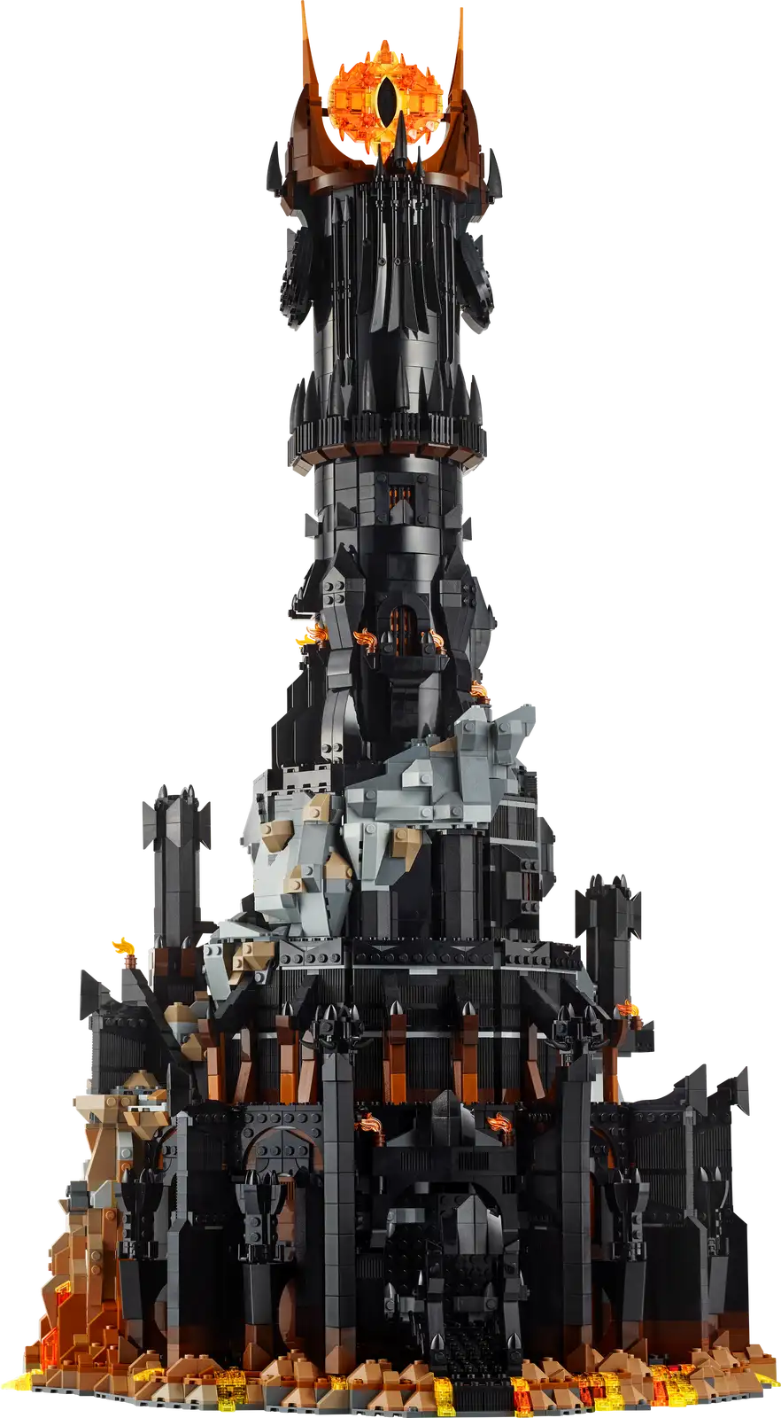 Блоковий конструктор LEGO Icons Володар кілець: Барад-Дур (10333)
