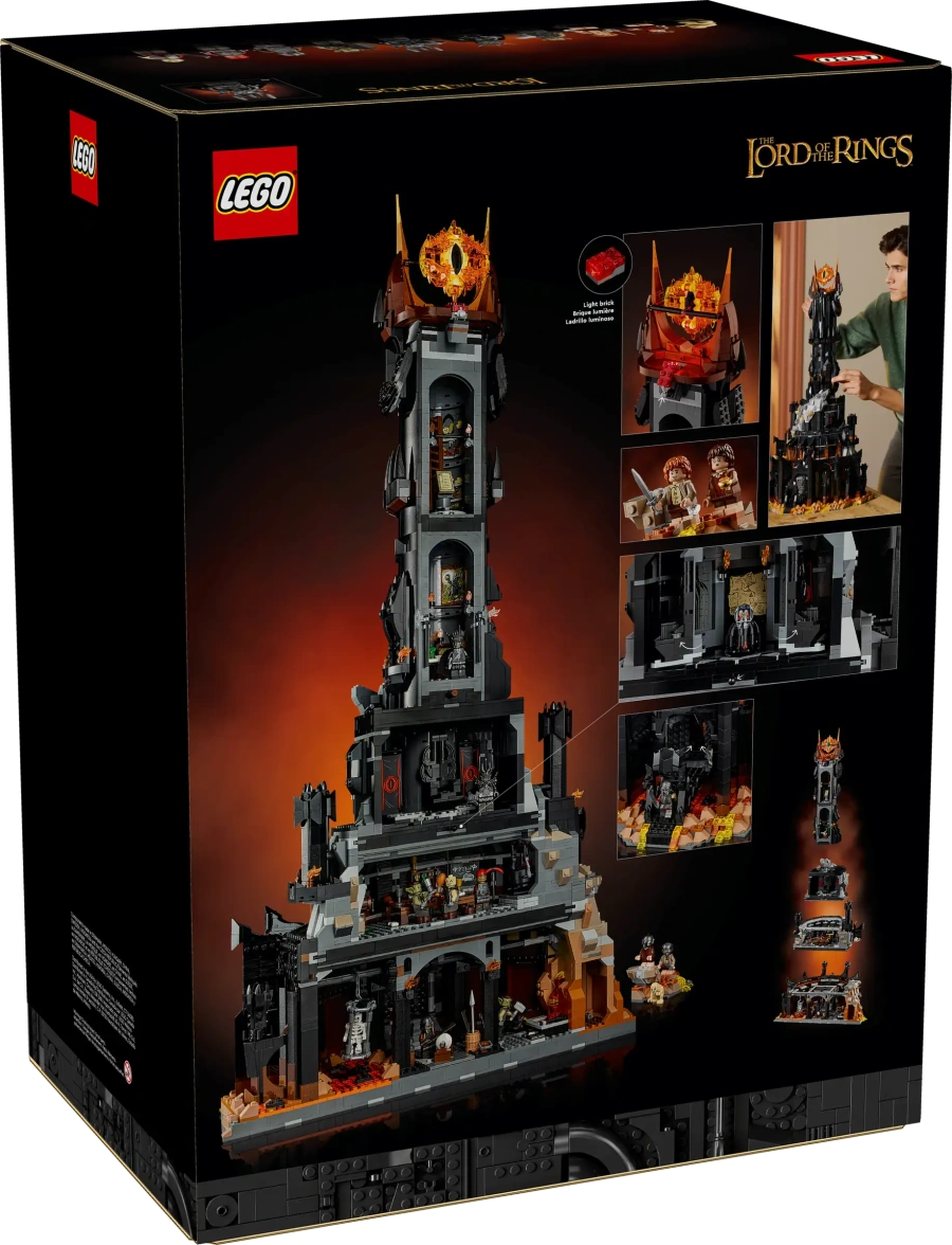 Блоковий конструктор LEGO Icons Володар кілець: Барад-Дур (10333)