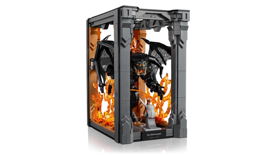 Блоковий конструктор LEGO Icons Володар перснів: Балроґ. Книжковий куточок (10367)