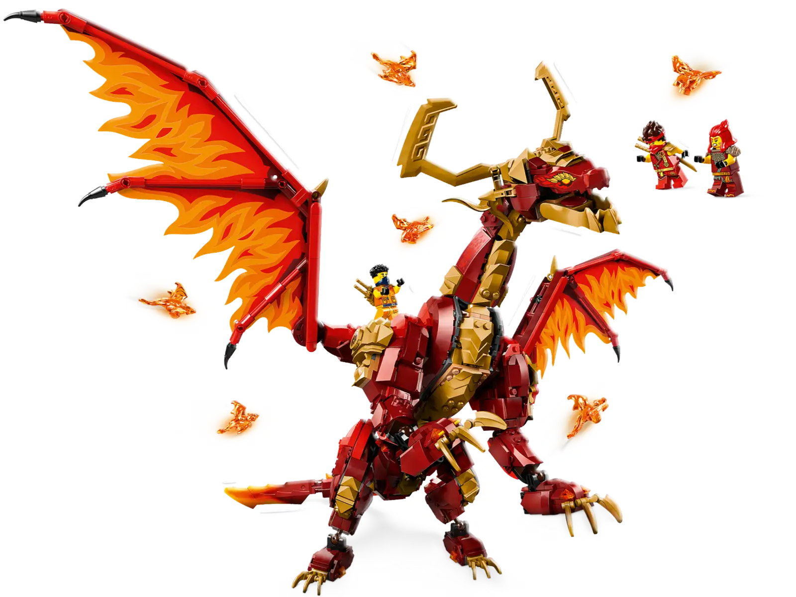 Блоковий конструктор LEGO NINJAGO Першодракон руху (71822)