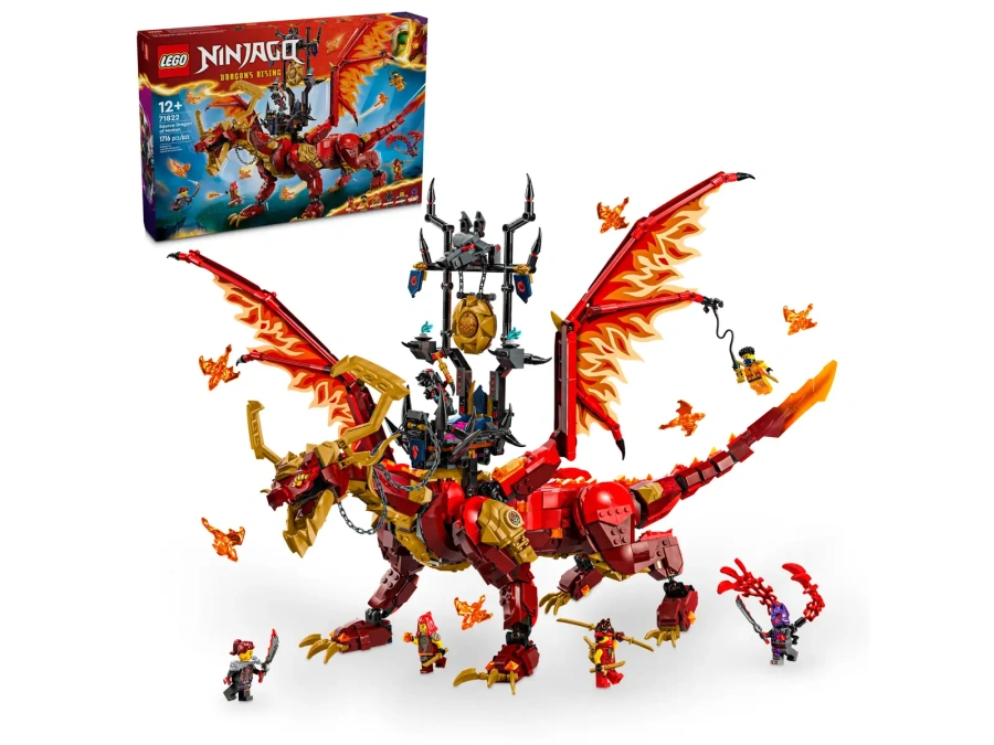 Блоковий конструктор LEGO NINJAGO Першодракон руху (71822)