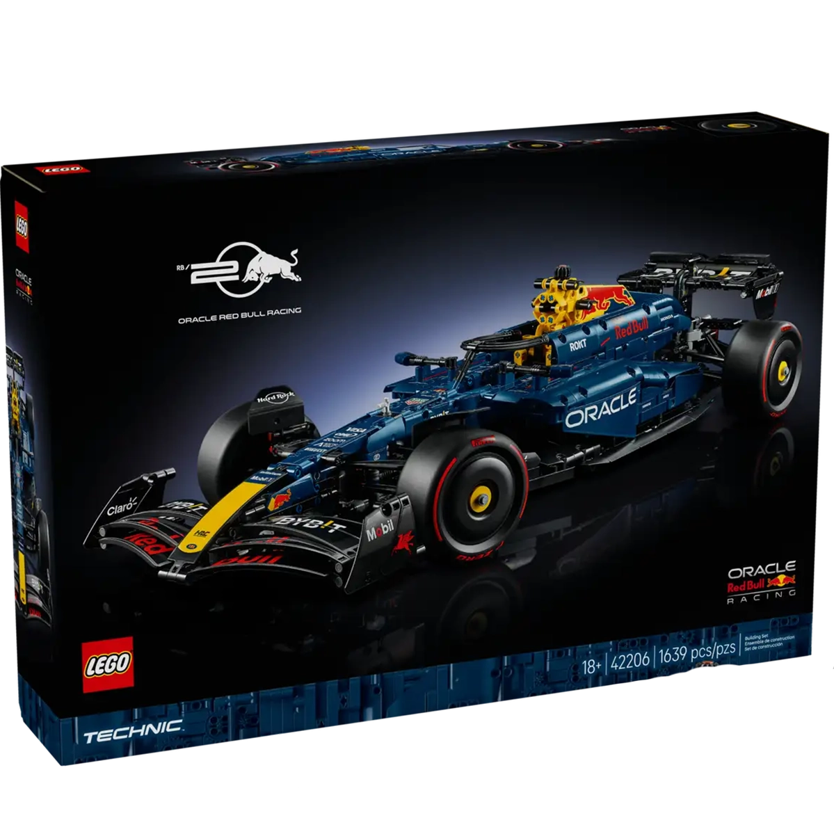 Блоковий конструктор LEGO Technic автомобіль Формули-1 Oracle Red Bull Racing RB20 (42206)