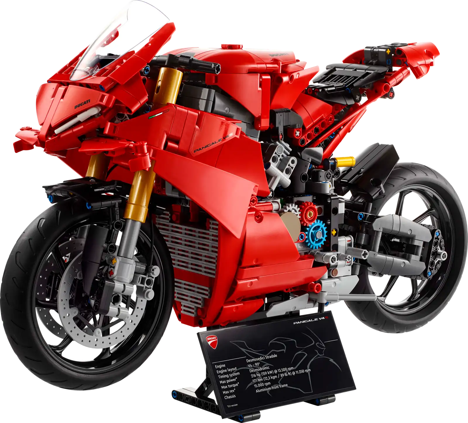 Блоковий конструктор LEGO Technic Мотоцикл Ducati Panigale V4 S (42202)