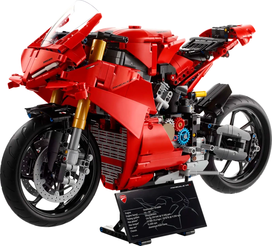 Блоковий конструктор LEGO Technic Мотоцикл Ducati Panigale V4 S (42202)