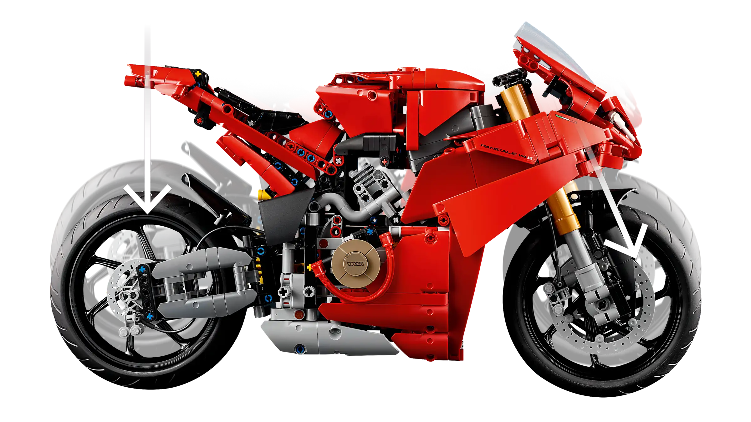 Блоковий конструктор LEGO Technic Мотоцикл Ducati Panigale V4 S (42202)
