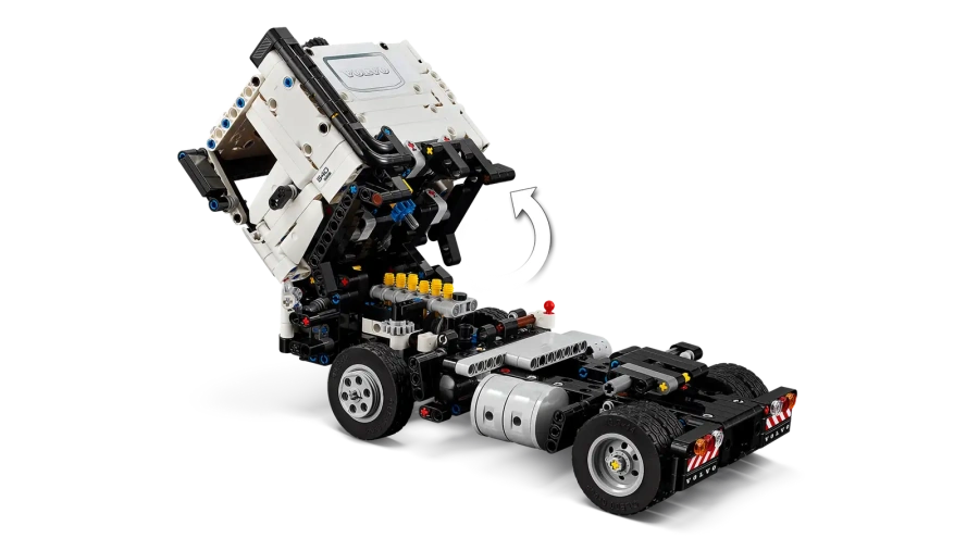 Блоковий конструктор LEGO Technic Вантажівка Volvo FMX та електричний екскаватор EC230 (42175)