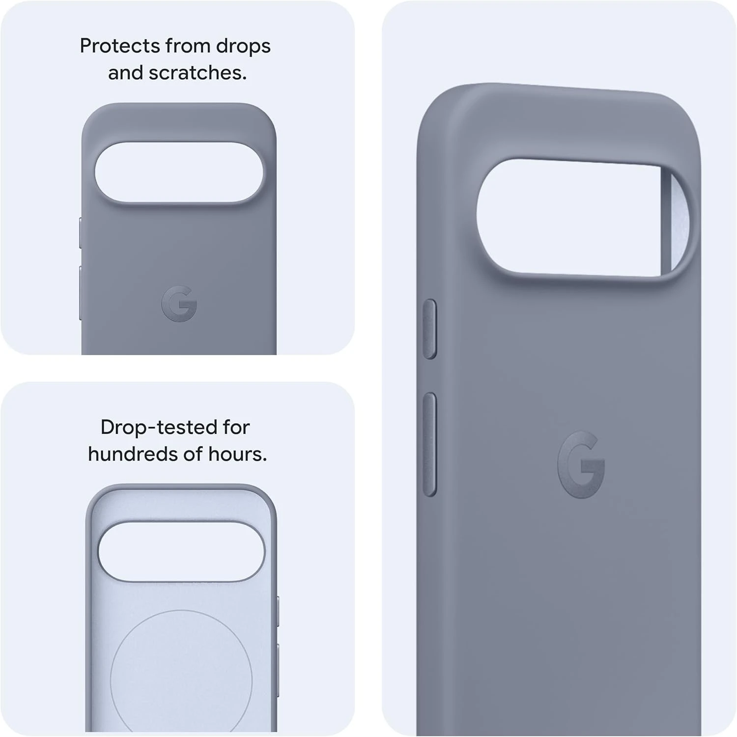 Чехол Google Pixelsnap Case для Pixel 10/10 Pro - Obsidian (GA09835-WW)