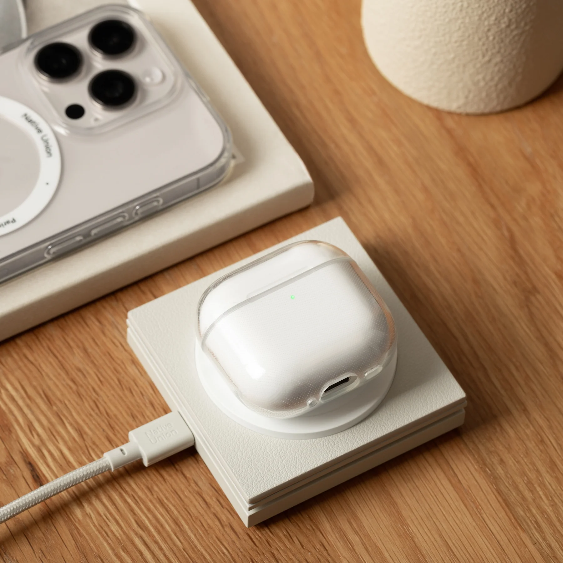Чохол Native Union (RE) Clear Case for Airpods 4th Gen - Clear (AP-4-TRA)