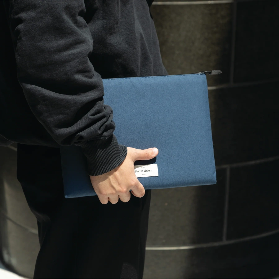 Чохол Native Union W.F.A Stow Lite 14" Sleeve Case Navy for MacBook Pro 14"/MacBook Air 13" (STOW-LT-MBS-NAV-14)