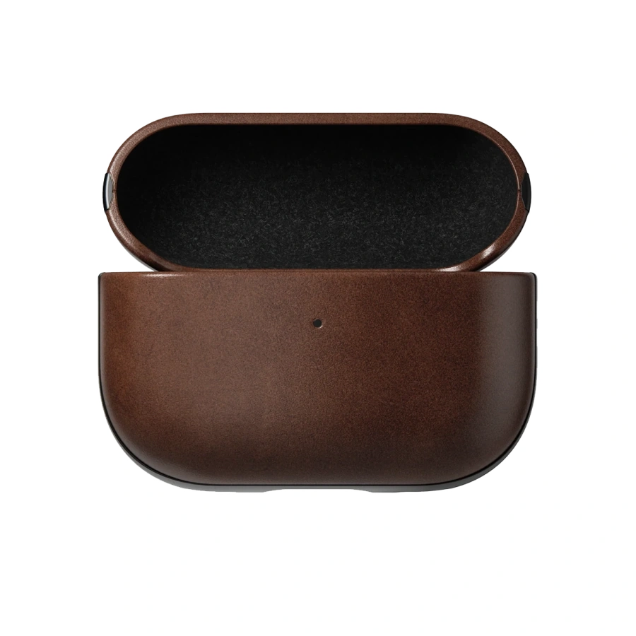 Чохол Nomad Modern Horween Leather Case for Airpods Pro 2nd Gen - Rustic Brown (NM01997085)