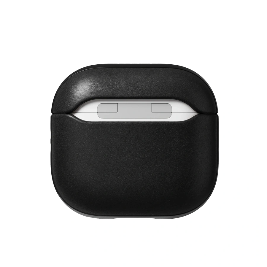 Чехол Nomad Modern Leather Case for Airpods 4th Gen - Black (NM014582858)