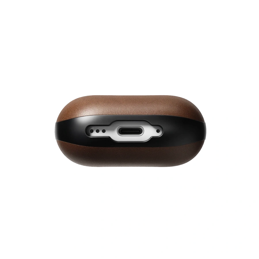 Чехол Nomad Modern Leather Case for Airpods 4th Gen - Brown (NM014599858)